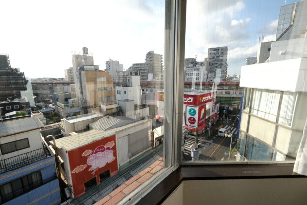 MIYAZAKI GYM西荻窪店の5階からの眺望