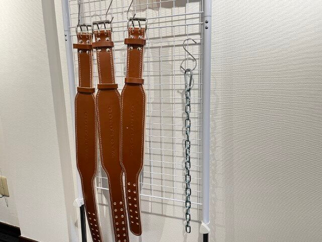 http://豊洲店のトレーニングベルト