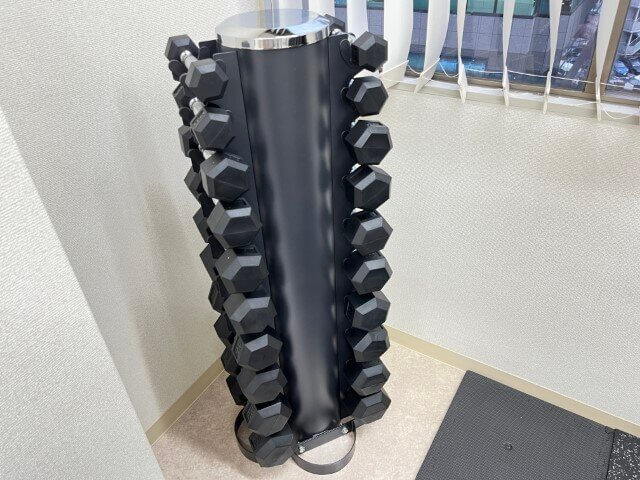 http://目黒店の固定式ダンベル