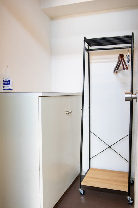 http://大井町店の更衣スペース