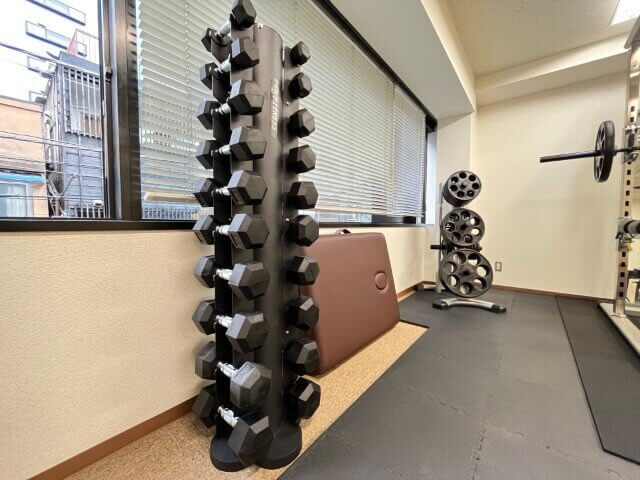 http://人形町店の固定式ダンベル