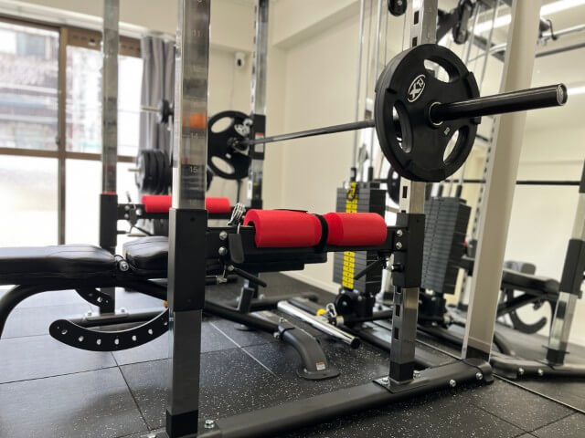 http://MIYAZAKI%20GYM梅ヶ丘店のバーベル