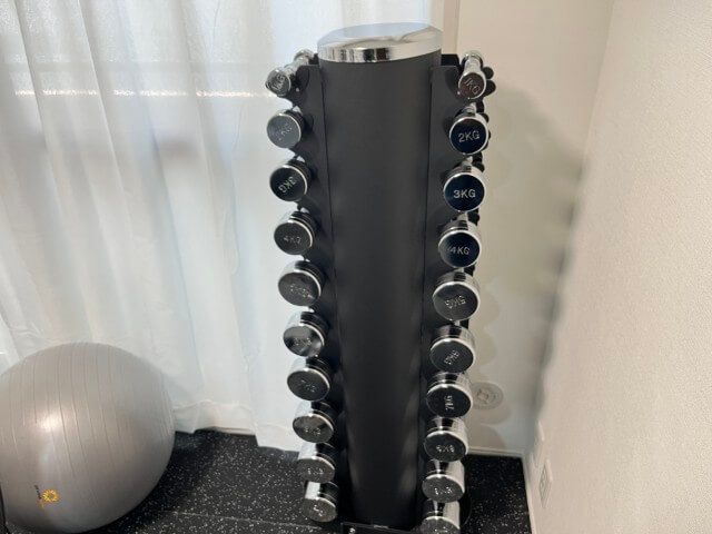 http://吉祥寺店の固定式ダンベル